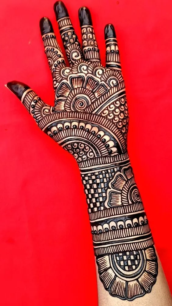 easy backhand mehndi designs