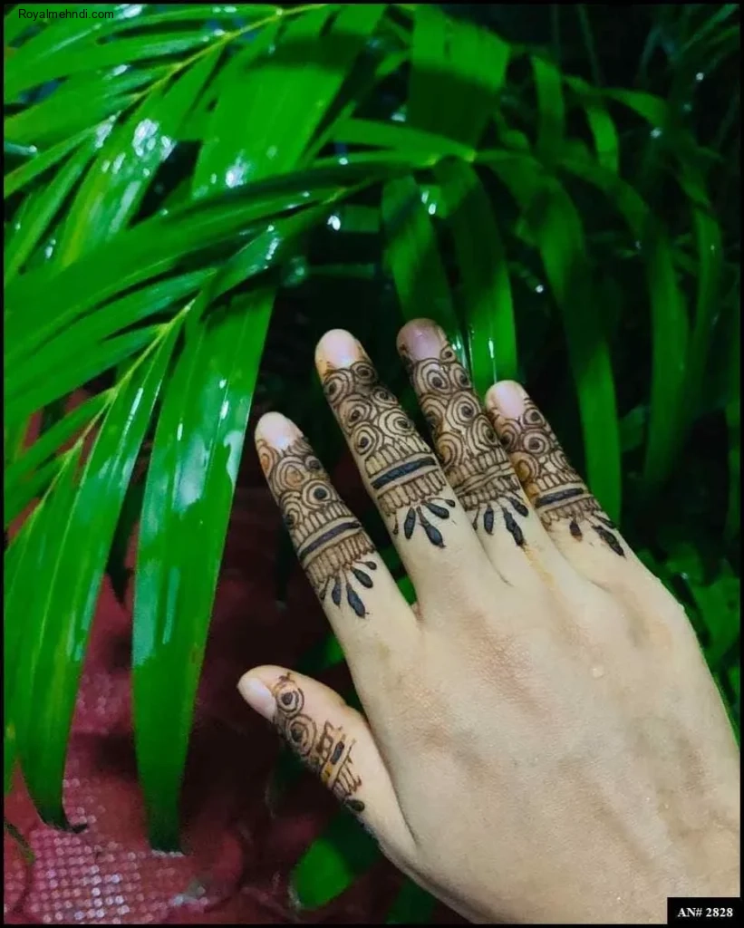 easy backhand mehndi designs