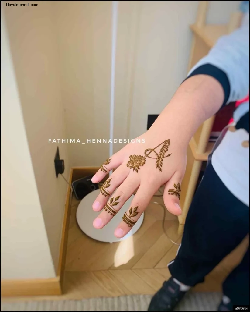 easy backhand mehndi designs