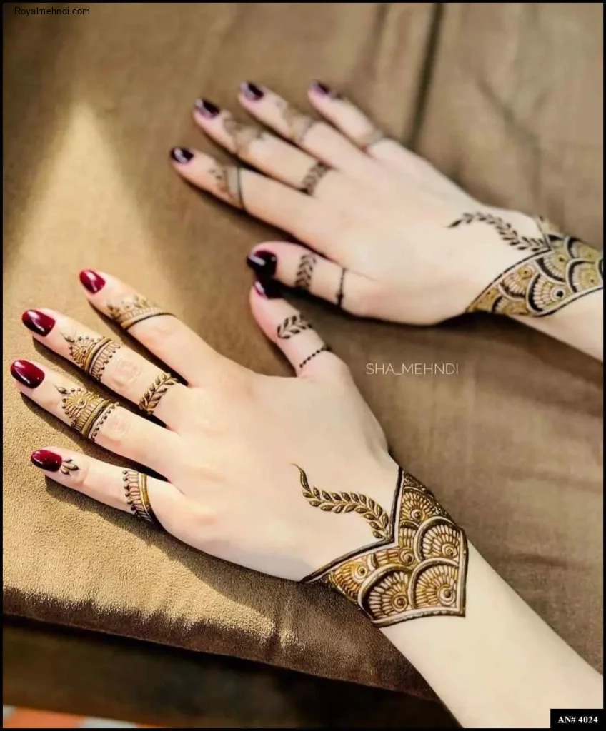 easy backhand mehndi designs