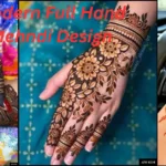 modern Full hand mehndi design