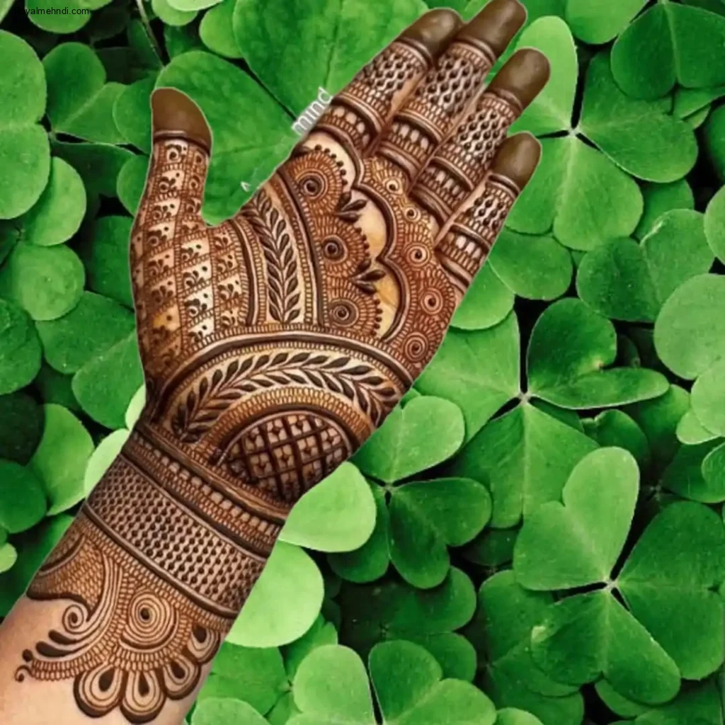Stylish Full Hand Mehndi Designs