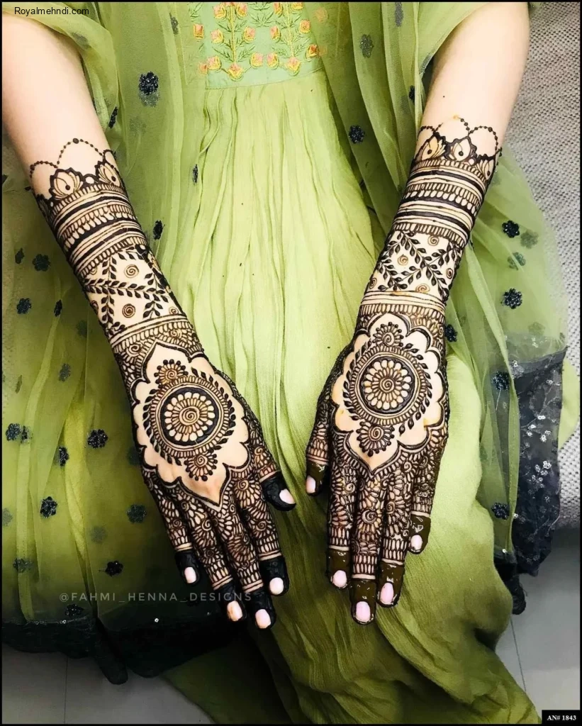 Simple Dulhan Mehndi Designs