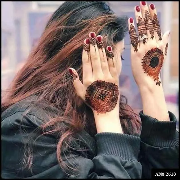 flower mehndi design