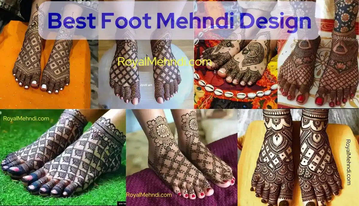 foot mehndi design