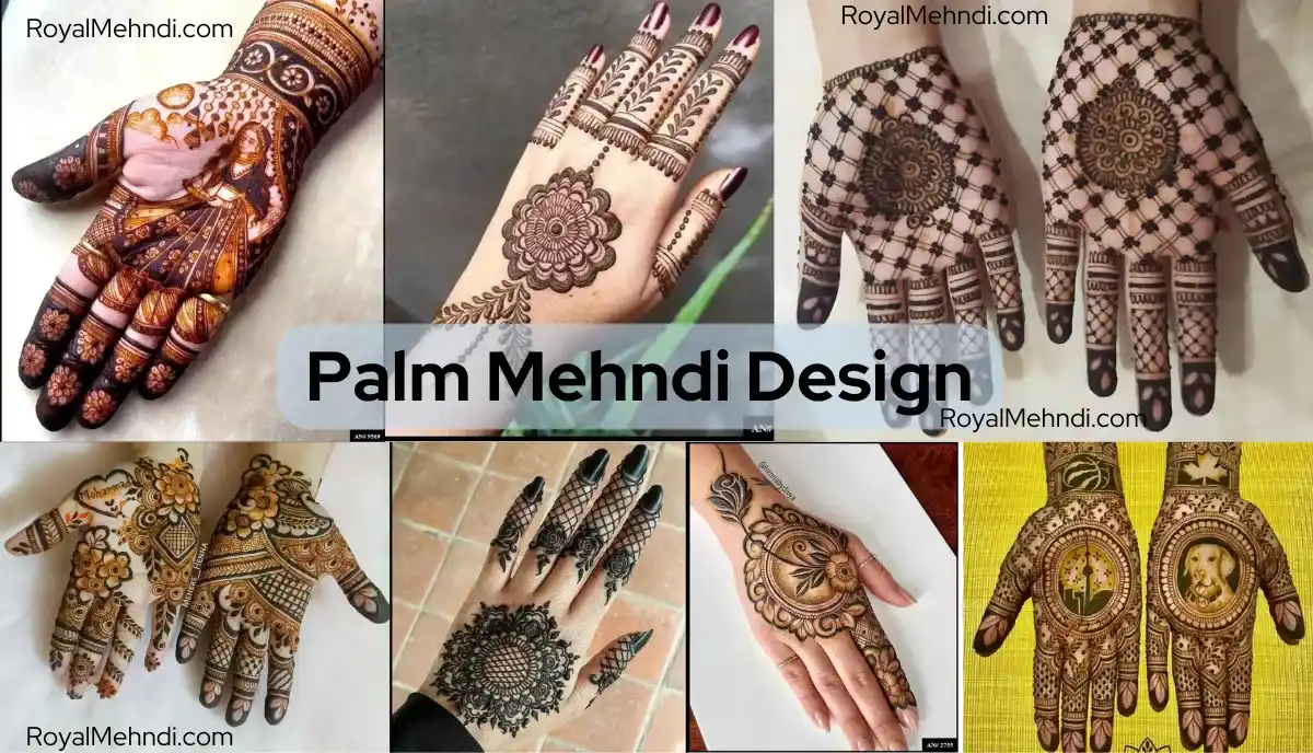 palm mehndi design