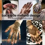 back side mehndi design
