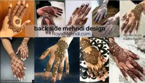 back side mehndi design