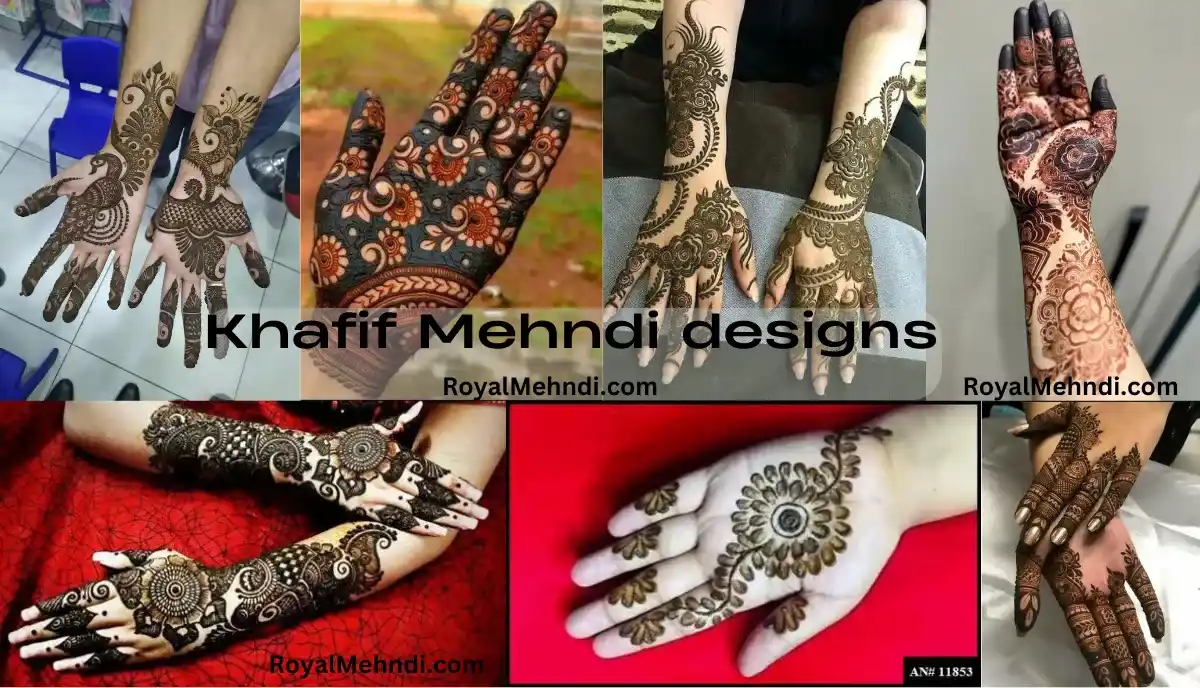 khafif mehndi designs